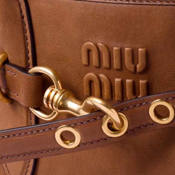 Miu Miu Aventure Nappa Leather Bag - Picture 3 of 12